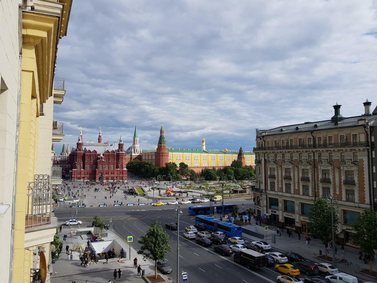 Red Square View Apartment Moskow Bagian luar foto